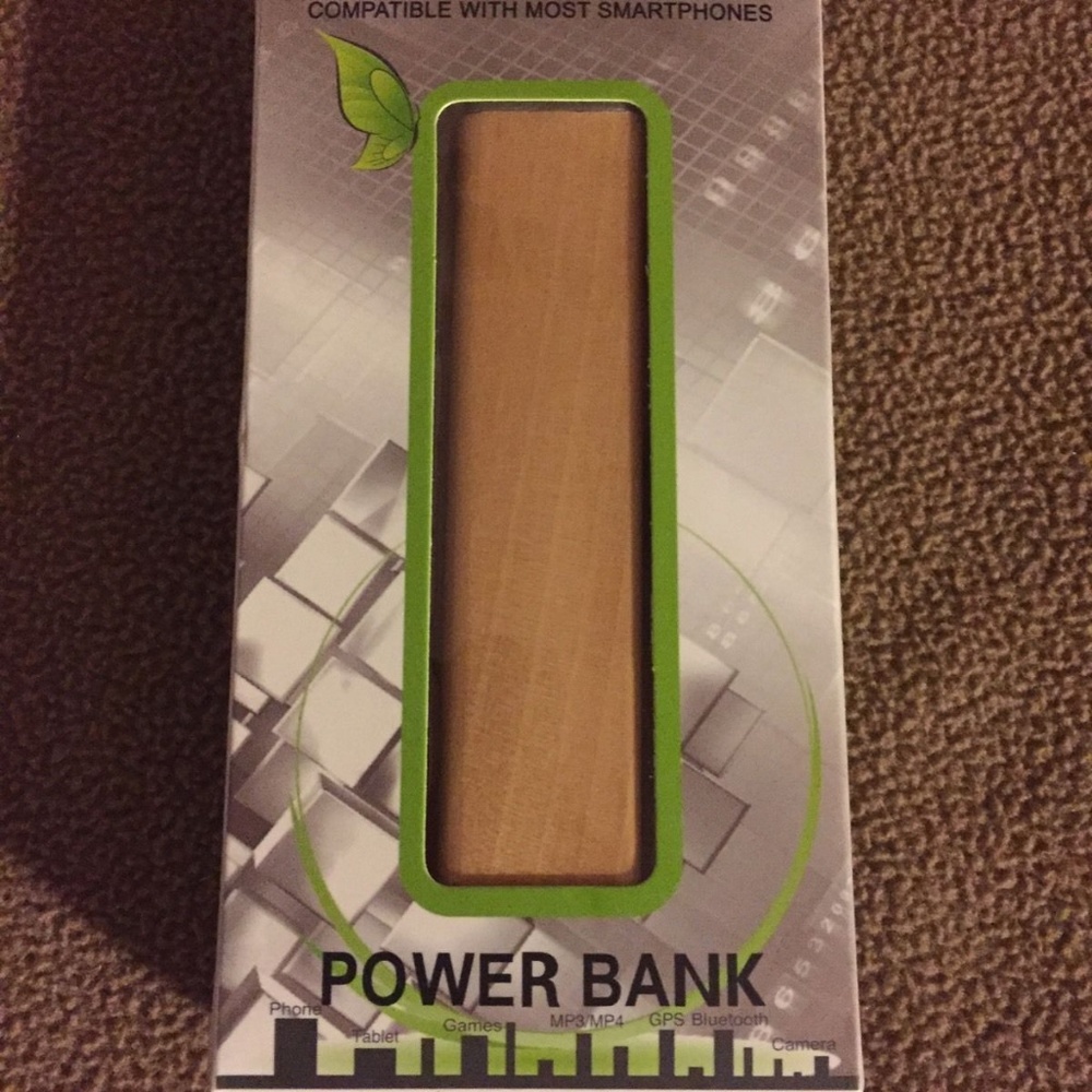 Wooden Power Bank SI-6552 Portable Charger